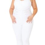 New Gigi C Hunter Jumpsuit Catsuit White S Photo 0