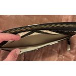 Kate Spade EUC Zebra Patent Lacey Accordion Zip Around Wallet, 7.5"x4"x1" Photo 3