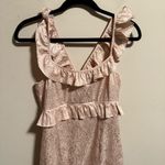 Saylor Maxina Dress in Blush Midi Dress- Size Small Photo 4