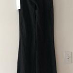Athleta NWT Salutation Stash Rib Flare Pant Tight Leggings in Black Size XS Photo 6