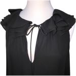 Amanda Uprichard x Revolve Belle Ruffle Black Dress M EUC Photo 5