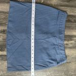 Esprit Light blue with subtle checkered pattern Mini Skirt Size 7-8 Y2K Retro Photo 12