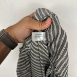 Marine layer Allison Dolphin Hem Striped Elastic Waist Pull On Pants Sz L Photo 7