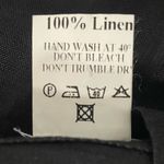 Sarah Pacini Sleeveless Linen Sack Dress Black Size Medium Photo 5