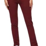 FIGS Burgundy Yola Skinny Scrub Pants Pull-On Cargo Pockets Women's Petite XS Photo 0