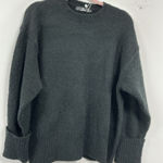 Womans Lillusory Pullover Long Sleeve Sweater Small Black Over Sized Heavy NWT Photo 0