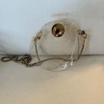 Transparent Clear Crossbody MessengerConcert Bag Purse With Gold Chain Photo 1