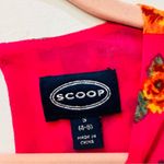 Scoop Women’s Long Sleeve Midi Dress with Ruffle Hem size small Photo 4