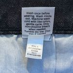 SO  Jeans Womens 7 28W Black Stretch High Rise Straight Leg Distressed Raw Hem Photo 8