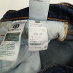 Levi's Premium 501S Button Fly Blue Dark Wash Skinny Jeans size 24x26 Photo 10