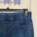 Lee EUC women’s medium wash blue denim pull on straight cut jeans size 8 short Photo 1