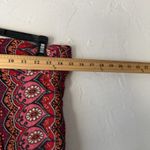 Boho Palazzo Pants Womens Small Floral Mandala Wide Leg Lightweight Rayon Flowy‎ Red Photo 4