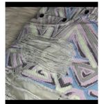 BDG  Vintage DREE High-Rise Pastel Stripe Denim Shorts Size 25 Y2K Festival Photo 8