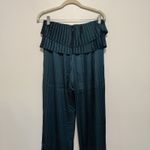 Andrea Iyamah NWT Linea Pleated Pants in Forest Green Size Medium Photo 6