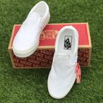 Vans White  Slip On Photo 1