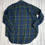 Madewell  Flannel Oversized Ex-Boyfriend Shirt in Dark Plaid small Photo 7