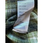 Urban Outfitters  green plaid womens button down sz small lumberjack fall Photo 6