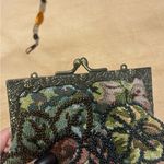 Vintage style Granny Beaded Purse Small Detachable Bead Strap Pink Photo 12