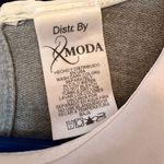 Moda  NWOT Gray and Sheer Cream Balloon Sleeves w/ Jeweled Peter Pan Collar Photo 4