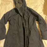 Lands'End LANDS’ END A Black Parka Jacket Photo 0