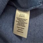 Talbots T Blue Black Striped Tunic Pullover Sweater Cowl Neck Relaxed Size M Photo 2