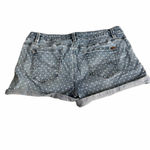 Max jeans  Polka Dot Short Blue Jean Shorts Photo 1