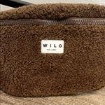 Wilo The Brand Espresso Sherpa Crossbody Bag 🤎🤍 Brown Photo 5