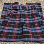 ZARA Multicolor Plaid Pants Photo 8