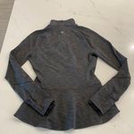 Lululemon  Gait Keeper Jacket Full‎ Up Zip in Heathered Black Size 8 Photo 3