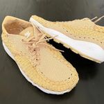 New NIKE Air Footscape Woven 'Sesame' Tan Size 10 Photo 3