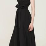 Madewell Ruffled One-Shoulder Midi Dress Photo 3