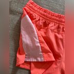 Adidas  Orange Pink Athletic Shorts Lightweight Elastic Waist activewear running Photo 8