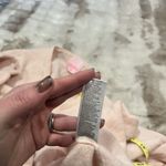 CRUSH. Cashmere Ribbed Knit Wrap Sweater Light Pink Size 2 Light Weight See Pics Photo 6