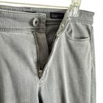 J. Jill Denim Authentic Fit Gray Slim Ankle Cotton Blend Mid Rise Jeans Size 6 Photo 2