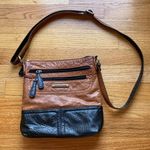 Stone Mountain Adjustable Colorblock Leather Crossbody Bag Purse Handbag Classic Photo 0