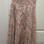 En Saison Halter Top Pink Maxi Floral Dress Photo 2