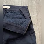 Tory Burch Riding Pants Blue Womens Size 24 Snap Leg Side Zipper Classic Photo 5