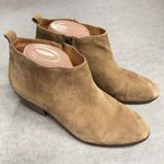 J.Crew Chelsea Boots Women’s Sz 9.5 Short Boots Bootie Ankle Brown Suede Leather Photo 1