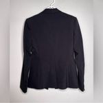 Veronica Beard  Iconic Scuba Dickey Jacket Black Blazer Size 2 Photo 5