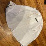 ZARA Vintage Linen Blazer Trimmed Fit Flare Summer Work Beach Preppy Tomboy Vacations Travel Photo 3