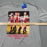 Mean Girls NWT  Movie Shirt XL Womens Grey Regina George Christmas Is So Fetch TV Photo 4