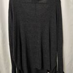 Carly Jean Los Angeles  Charcoal Knit Top Photo 5