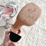 PIFERI Miranda Crisscross Mirror Platform Sandals In Silver Size 9 Photo 9