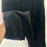 Rafaella  Velvet Trouser Dress Pants Womens 12 Black Chino Mid‎ Rise Casual Photo 1