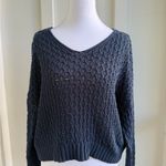 Z Supply  Blue Knit Sweater- Size XS Photo 2