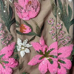 Elliatt NWOT  Mesmerize Floral Sequin Maxi Dress Size Small Photo 7