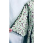 ASOS Unique21 Casual Floral Green Wrap Dress Photo 8