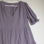 Velvet Tees Velvet Clarissa Purple Tiered Dress Photo 4