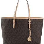 Michael Kors Jet Set Logo Tote Photo 0