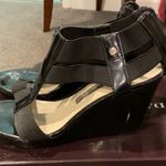 Dana Buchman  Black Wedges Size 7 Photo 2
